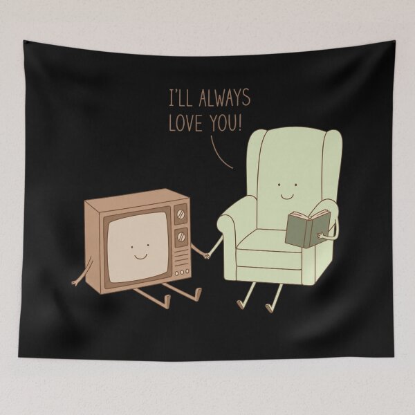 Item preview, TV Couple Love designed and sold by LinaOdonnell.