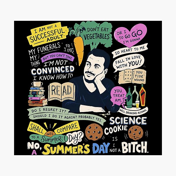 Item preview, Nick Miller Quotes designed and sold by LinaOdonnell.