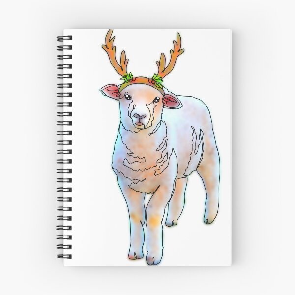 Item preview, Cindy the Sheep in antler Hat – animalzinhats designed and sold by Ashley’sAnimalz.