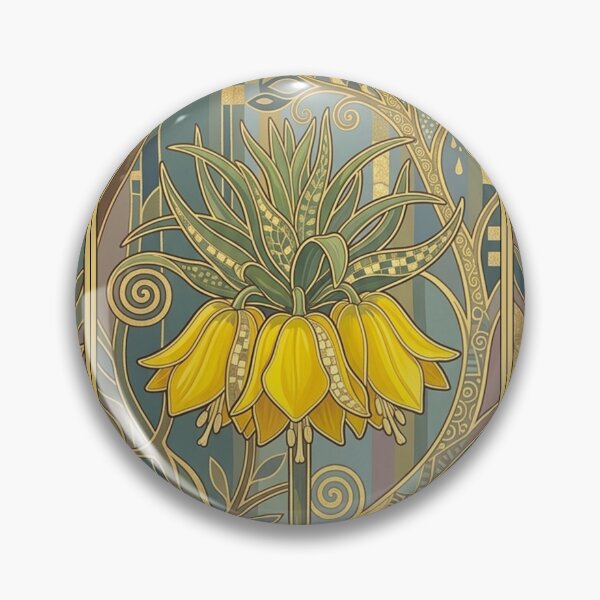 Item preview, Gilded Imperial Menace: Secessionist Fritillaria Imperialis Lutea designed and sold by FreiherrPK.