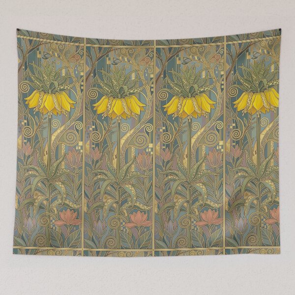 Item preview, Gilded Imperial Menace: Secessionist Fritillaria Imperialis Lutea designed and sold by FreiherrPK.