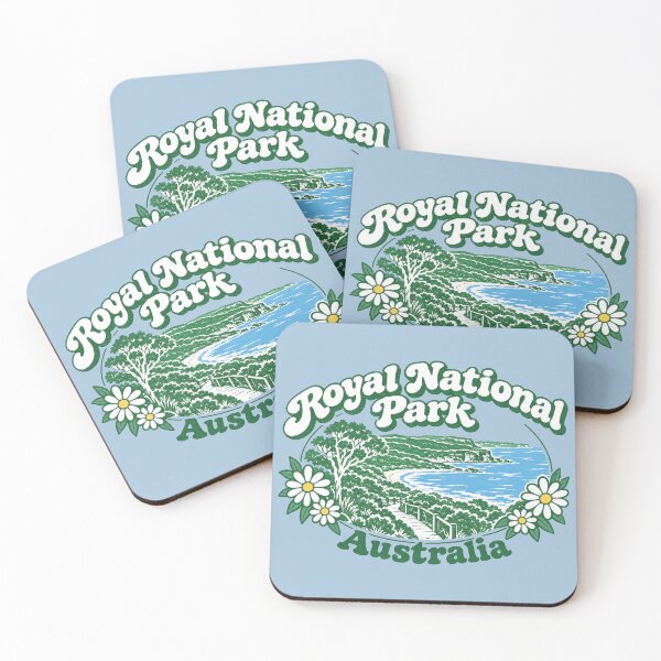 Item preview, Royal National Park Australia Cute Foral Landscape designed and sold by HowToCanadian.