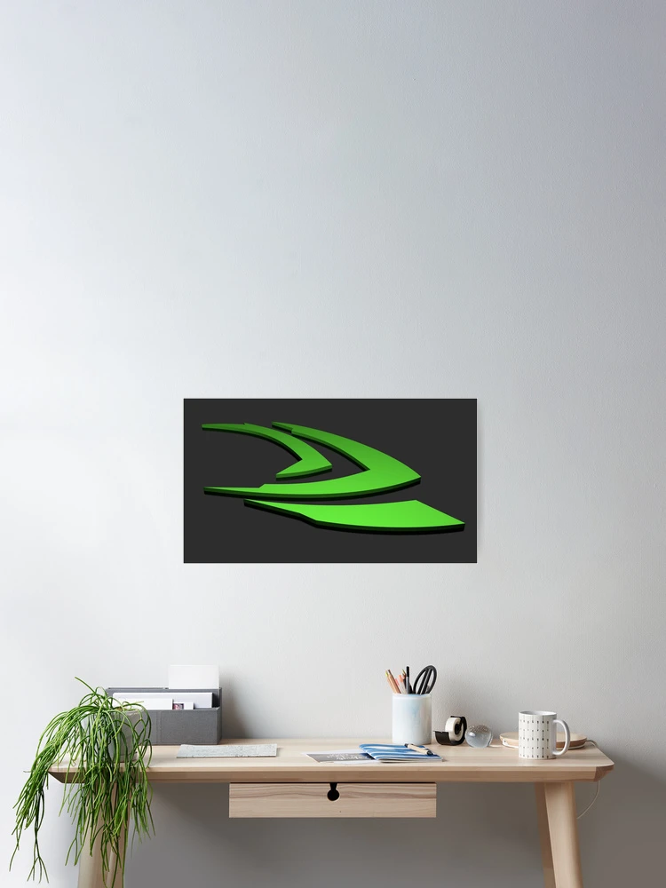 Thumbnail 2 of 3, Poster, Nvidia designed and sold by Niliaa.