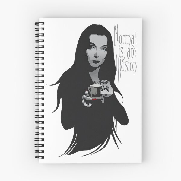Item preview, Morticia Addams Inspired Gothic Woman Illustration with Dark Elegance designed and sold by Artsmouth.