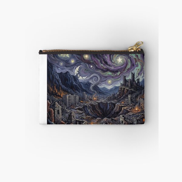 Item preview, Sokovia Crater Starry Night Ruined Landscape designed and sold by Bad-Decisions-Designs.