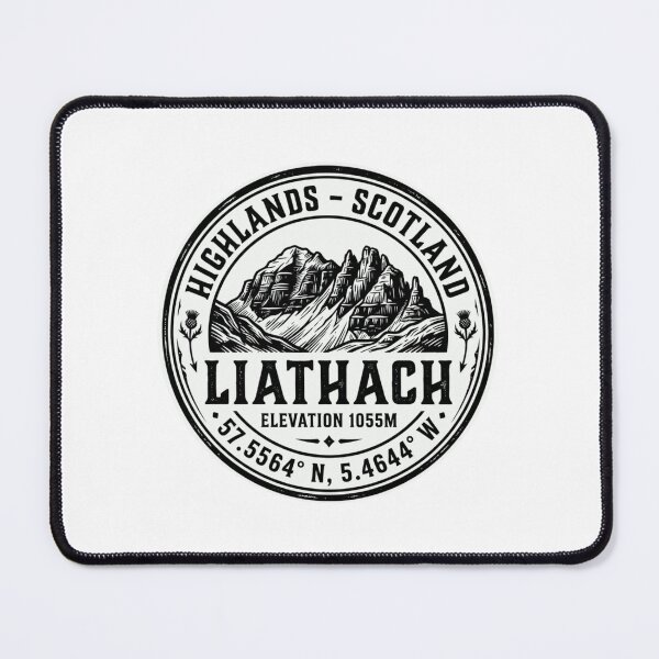 Item preview, Liathach Highlands Scotland Munro Hiking Torridon Peak designed and sold by jeshands.