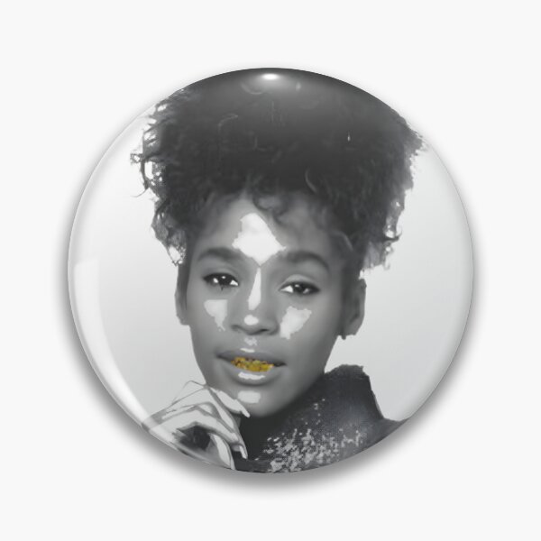 Item preview, Whitney Houston Inspired Gold Grill Design with Retro Vibes designed and sold by alikhrais.