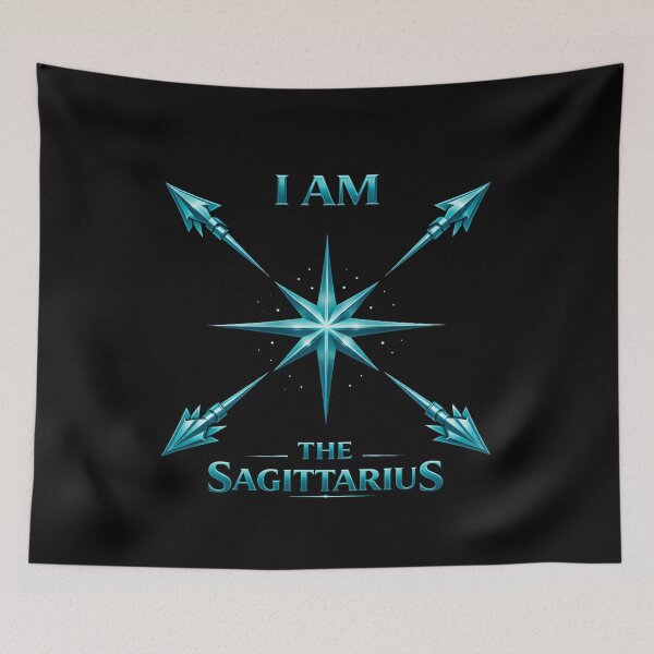 Item preview, I Am The Sagittarius - Constellation Star designed and sold by Men's World Art.
