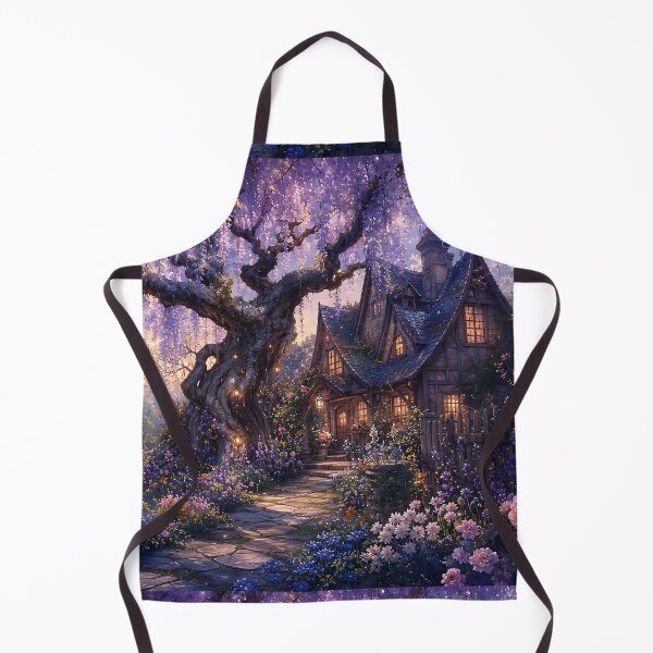 Item preview, Wisteria Cottage by the Pond designed and sold by sigmaartstudio.