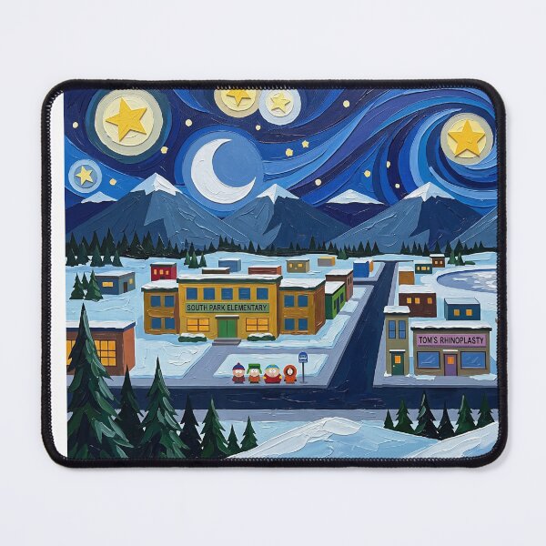 Item preview, South Park Starry Night Colorado Landscape designed and sold by Bad-Decisions-Designs.
