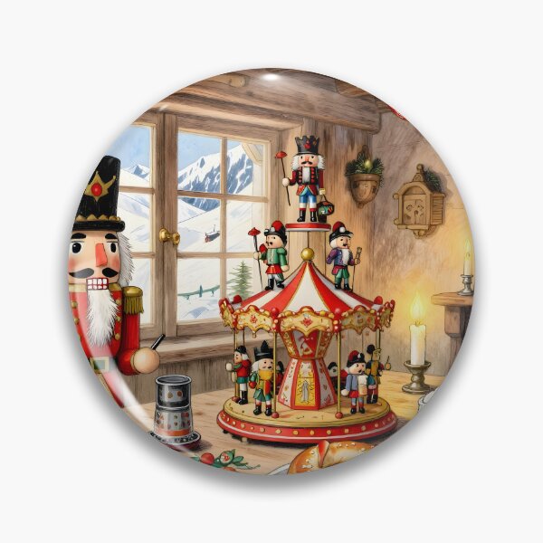 Item preview, Alpine Christmas Cabin designed and sold by Sybille-Yates.