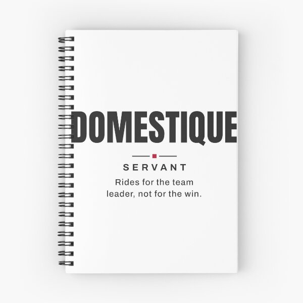 Item preview, Domestique — Servant | Real Cycling Terminology designed and sold by VestraDesign.