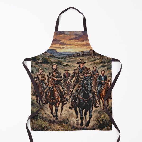 Item preview, The Long Riders Action Western Fine Art Tribute designed and sold by Art's Diner.