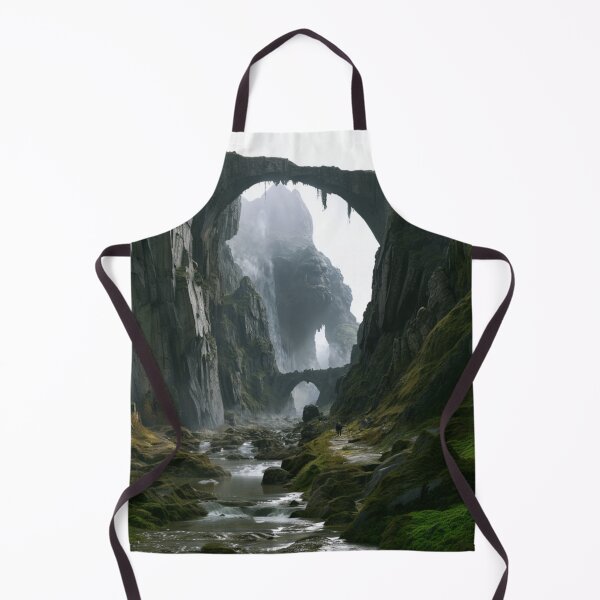 Item preview, A giant Mountain Troll emerging from deep within mist-covered valleys after heavy rain, Fantasy & Mythological Creatures designed and sold by CDC40.