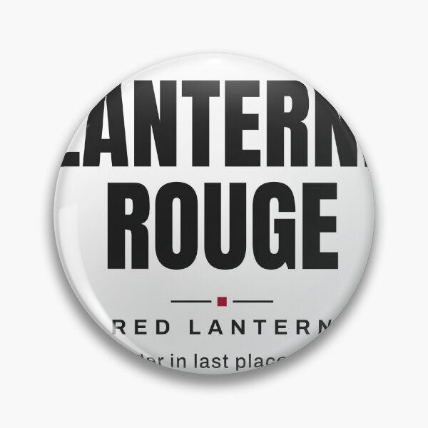 Item preview, Lanterne Rouge — Red Lantern | Real Cycling Terminology designed and sold by VestraDesign.