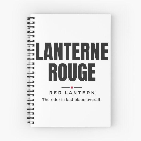 Item preview, Lanterne Rouge — Red Lantern | Real Cycling Terminology designed and sold by VestraDesign.