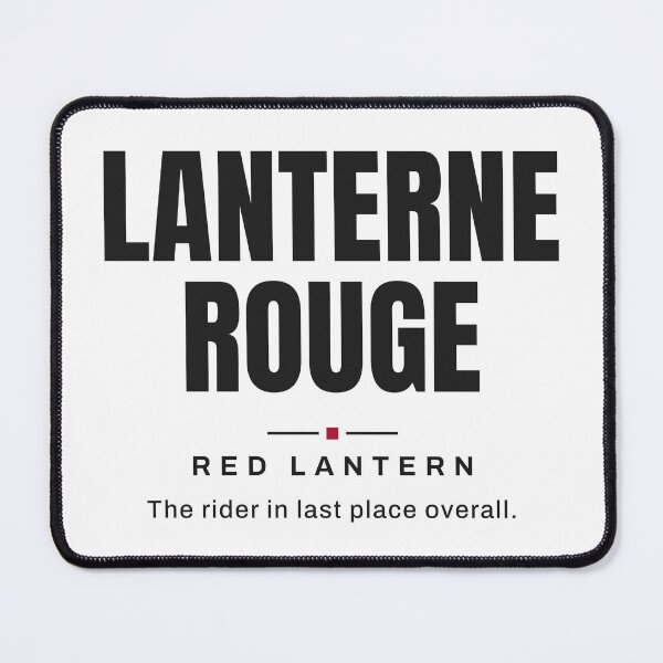 Item preview, Lanterne Rouge — Red Lantern | Real Cycling Terminology designed and sold by VestraDesign.