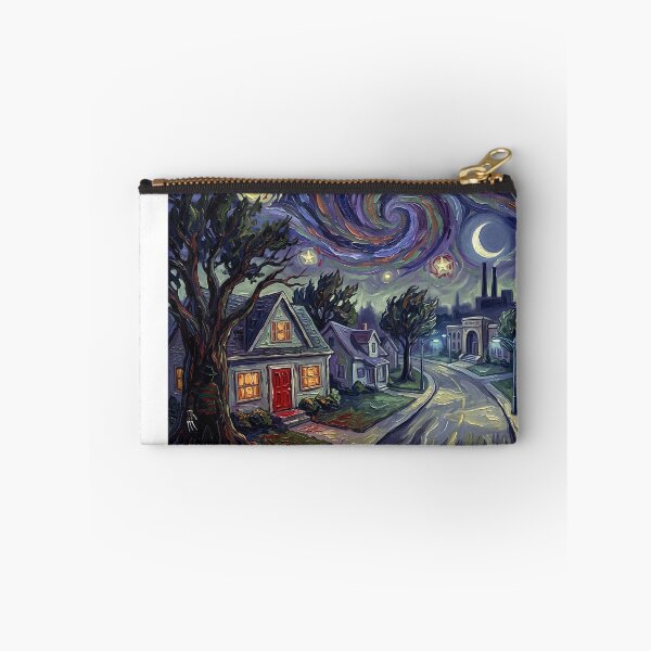 Item preview, Springwood Elm Street Starry Night Spooky Landscape designed and sold by Bad-Decisions-Designs.