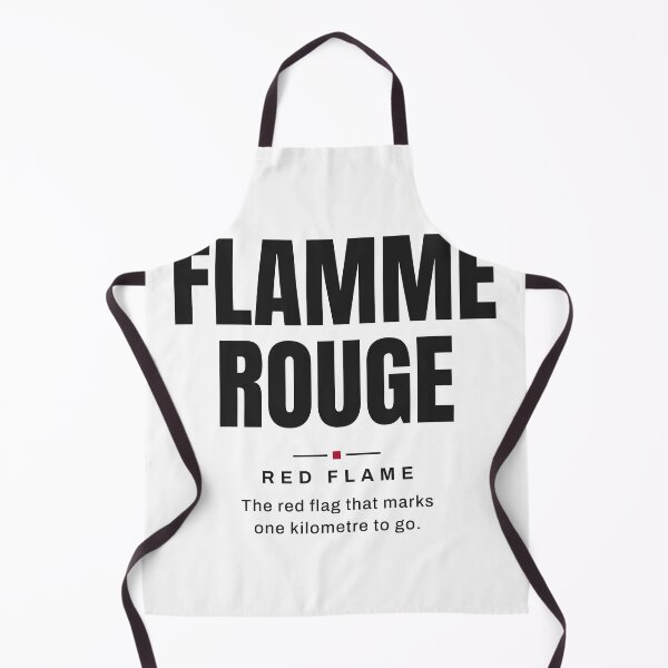 Artikelvorschau, Flamme Rouge – Rote Flamme | Real Cycling Terminology entworfen und verkauft von VestraDesign.