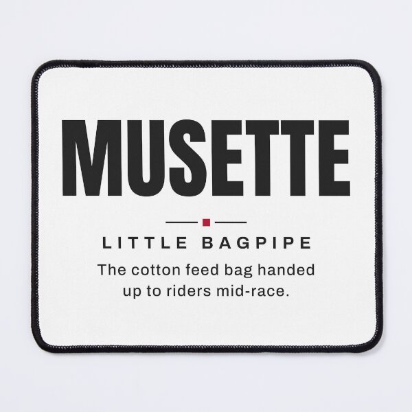 Item preview, Musette — Little Bagpipe | Real Cycling Terminology designed and sold by VestraDesign.