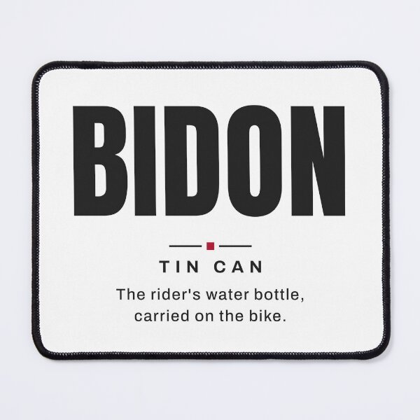 Item preview, Bidon — Tin Can | Real Cycling Terminology designed and sold by VestraDesign.
