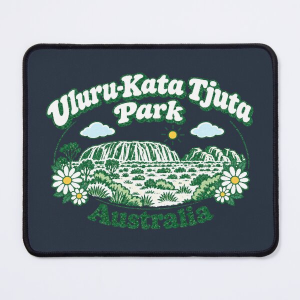 Item preview, Uluru-Kata Tjuta National Park Australia Cute Foral Landscape designed and sold by HowToCanadian.