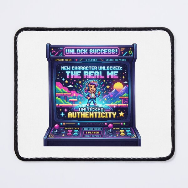 Item preview, Retro Arcade Unlock Success Authenticity designed and sold by Sanan Israyilli.
