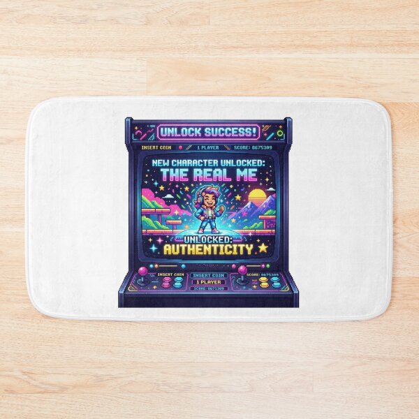 Item preview, Retro Arcade Unlock Success Authenticity designed and sold by Sanan Israyilli.