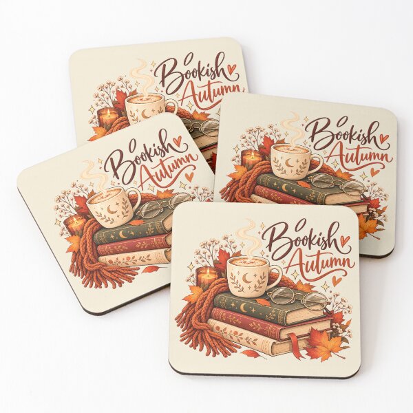 Item preview, Bookish Autumn – Cozy Fall Books & Coffee Book Lover Aesthetic designed and sold by 1DreamerShop.