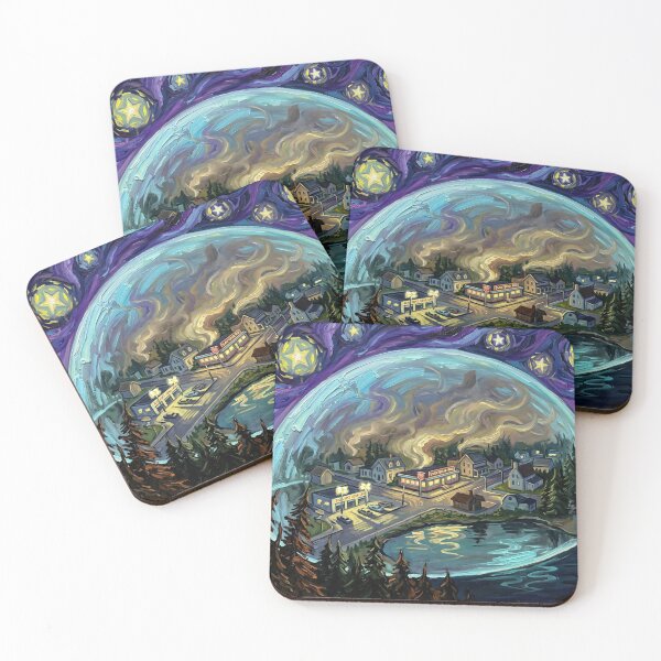 Item preview, Chesters Mill Starry Night Trapped Landscape designed and sold by Bad-Decisions-Designs.