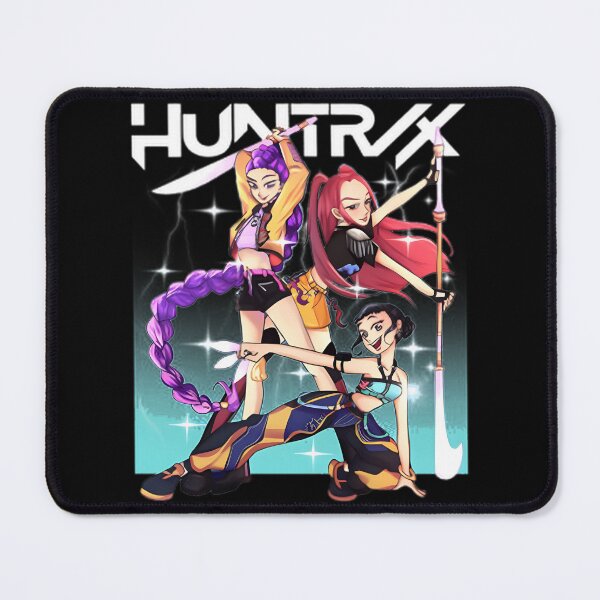 Item preview, Huntrix Girl Warriors Demon Hunter Fantasy Illustration designed and sold by Demons and Donuts.