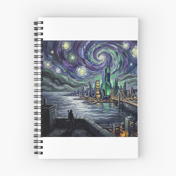 Item preview, Star City Starry Night Archer Landscape designed and sold by Bad-Decisions-Designs.