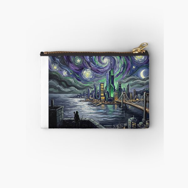Item preview, Star City Starry Night Archer Landscape designed and sold by Bad-Decisions-Designs.