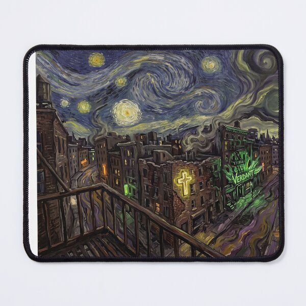 Item preview, The Glades Starry Night Verdant Landscape designed and sold by Bad-Decisions-Designs.