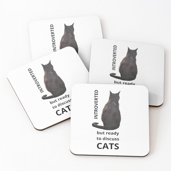 Item preview, Introvert Cat designed and sold by alczar.