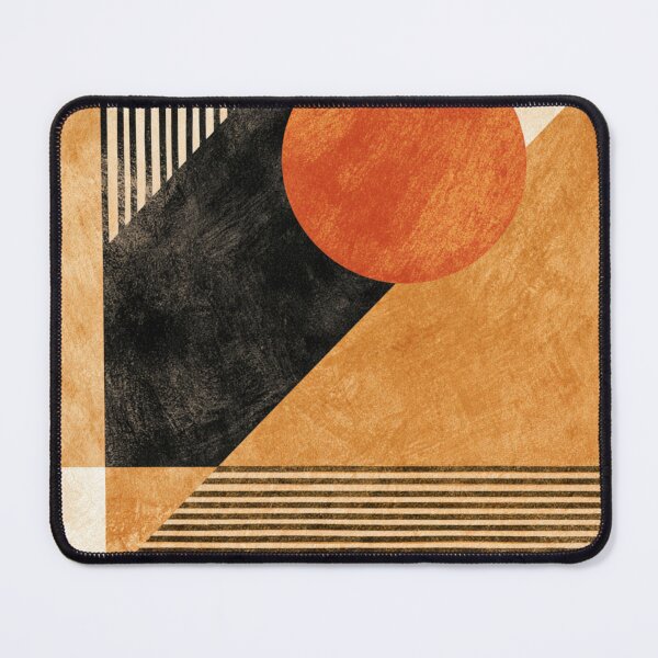 Item preview, Mid-Century Boho Geometric - Sun Stripes Abstract Pattern designed and sold by GrinGalore.