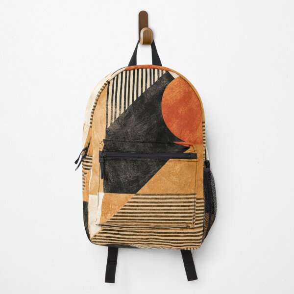 Item preview, Mid-Century Boho Geometric - Sun Stripes Abstract Pattern designed and sold by GrinGalore.