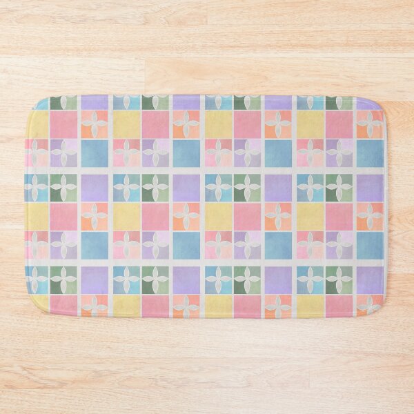 Item preview, Pastel Watercolor Tiles 1 designed and sold by JaygiesDesign.