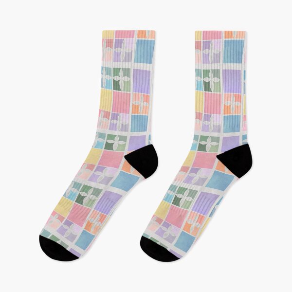 Item preview, Pastel Watercolor Tiles 1 designed and sold by JaygiesDesign.