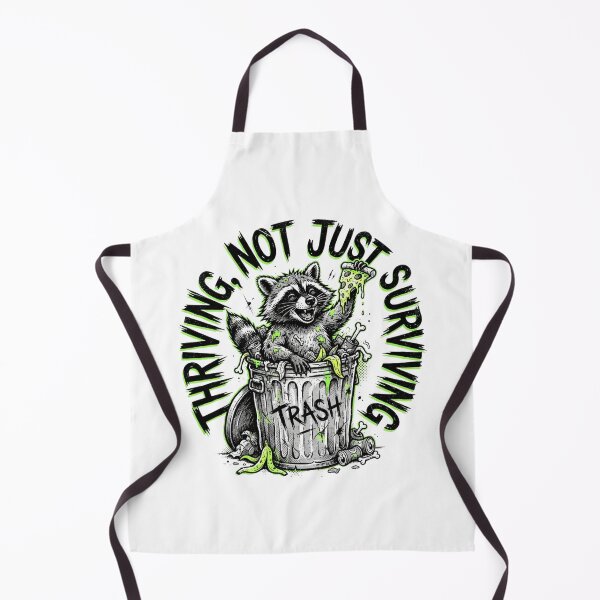 Item preview, Thriving Not Just Surviving Trash Raccoon designed and sold by Sanan Israyilli.