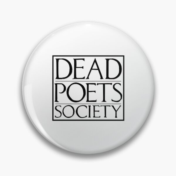 Item preview, Dead Poets Society Logo Art Black designed and sold by I  Artem ⭐⭐⭐⭐⭐.