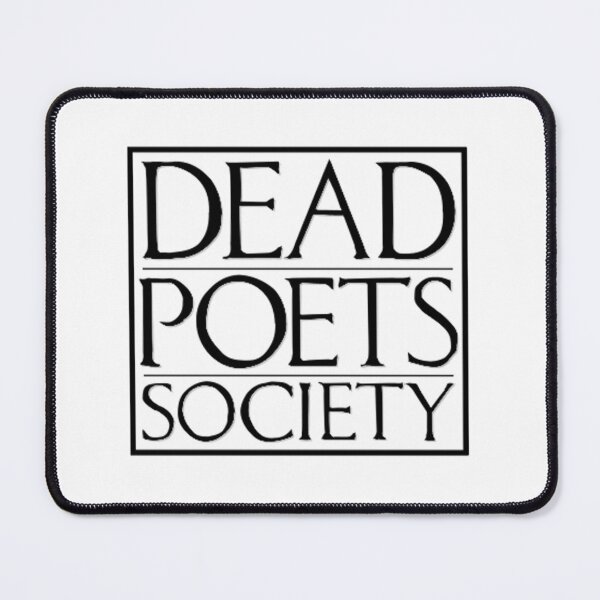 Item preview, Dead Poets Society Logo Art Black designed and sold by I Artem ⭐⭐⭐⭐⭐.
