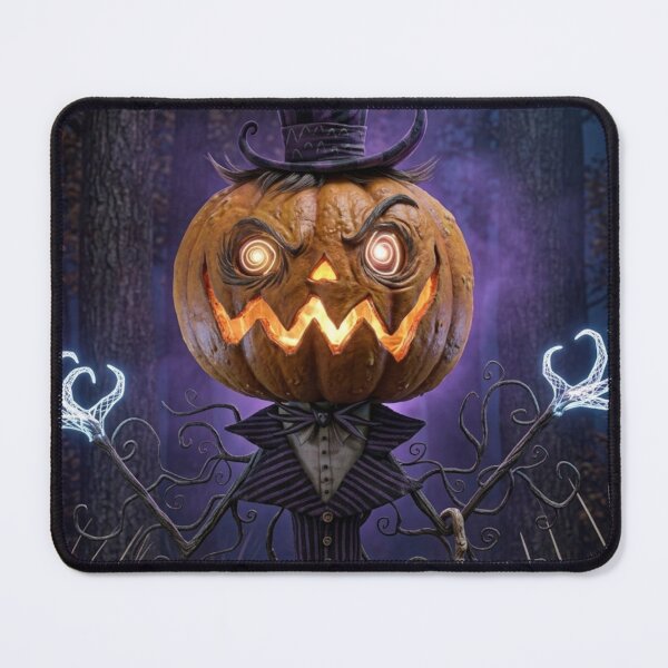 Item preview, Halloween Jack o Lantern pumpkin man in top hat illustration designed and sold by Vintage Designs +.