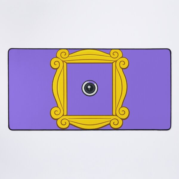 Item preview, Yellow Peephole Frame Retro Door Icon designed and sold by RetroWaveDesign.