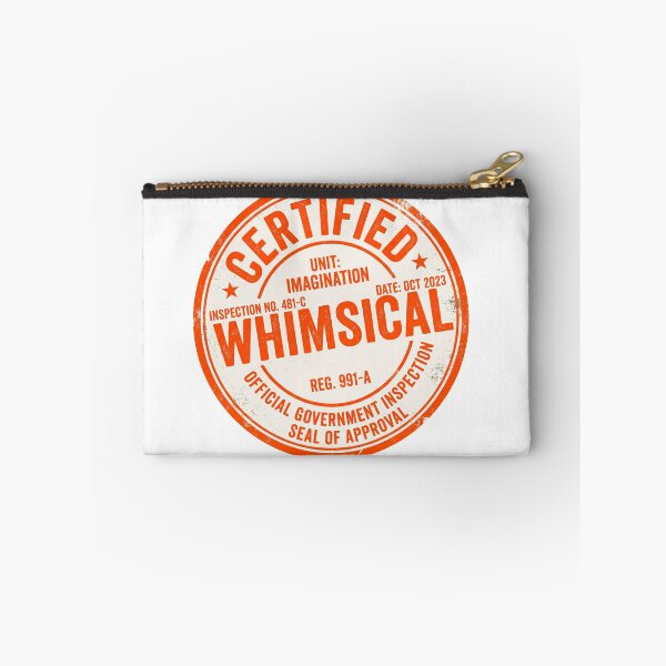 Item preview, Certified Whimsical Official Inspection Seal designed and sold by Bad-Decisions-Designs.