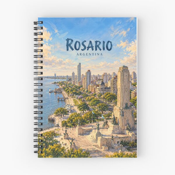 Item preview, Rosario Painterly Argentine City Impression designed and sold by MichaeIRellov.