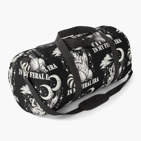 Item preview, In My Feral Era Funny Celestial Raccoon Moon Graphic designed and sold by AnimeSH9.