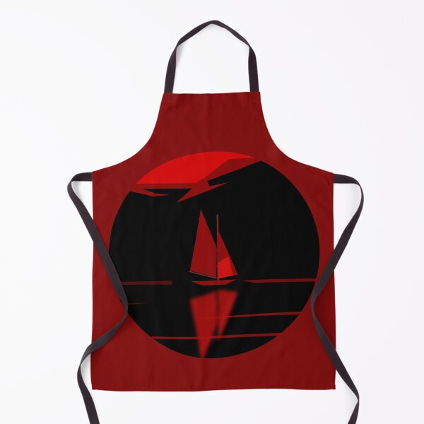 Item preview, Red Sailboat at Night designed and sold by Andrew  Hitchen.