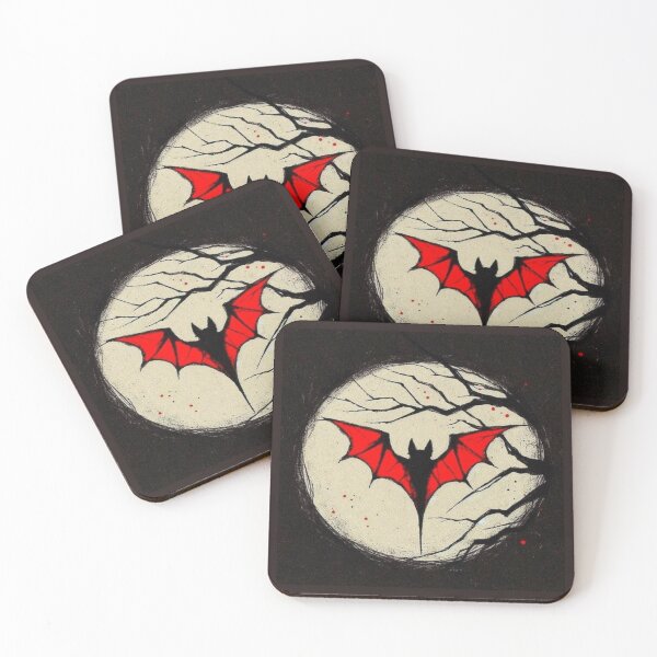 Item preview, Gothic Moon Bat Emergence Artwork  designed and sold by NivyasArtistry.