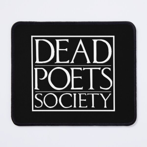 Item preview, Dead Poets Society Logo Art White designed and sold by I Artem ⭐⭐⭐⭐⭐.